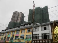 歌德堡国际现代城实景图施工现场