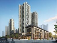 朗诗未来家1期效果图建筑立面效果图