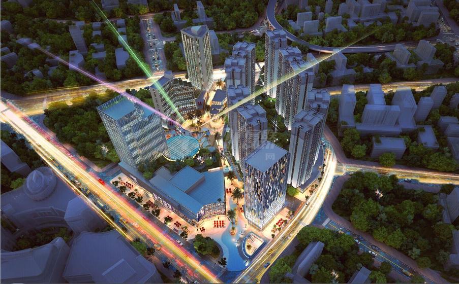 泛悦城市广场总平图