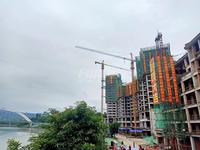 淮口江上明珠实景图2021年9月5日一期封顶