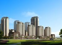 绿岛筑1期效果图项目效果图