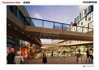 金堂兰天城市广场效果图透视图