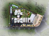 主角商厦效果图总平图