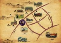 御青城区位图青城山景区