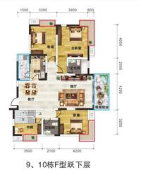 金阳美景户型图136.57  F户型跃下层.png
