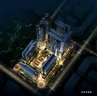 大源欢乐颂城效果图夜景效果图