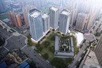 香榭宸光里1期效果图效果俯瞰图