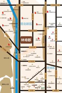 林肯郡区位图交通图