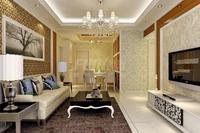 淮洲明珠1期样板间图装修示意图
