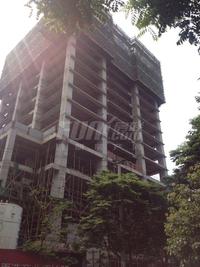 华惠财智时代大厦实景图工程进度