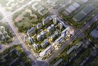 鹿溪樾府小区1期效果图鸟瞰图