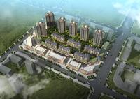 银河首座效果图鸟瞰图