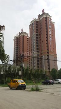 月映长滩栖湖实景图工程现场