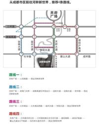 恒大天府半岛区位图河畔新世界路线图