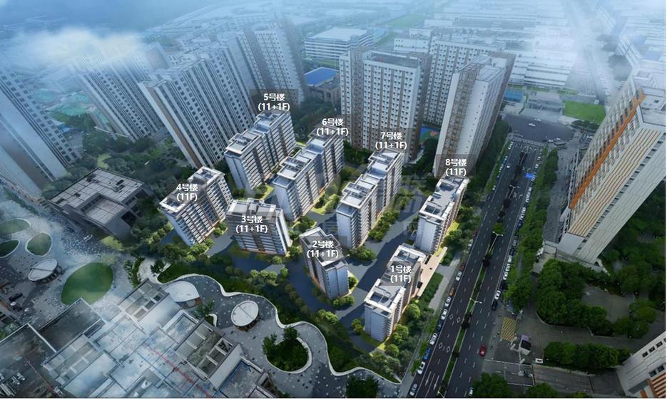 合悦锦萃小区1期总平图
