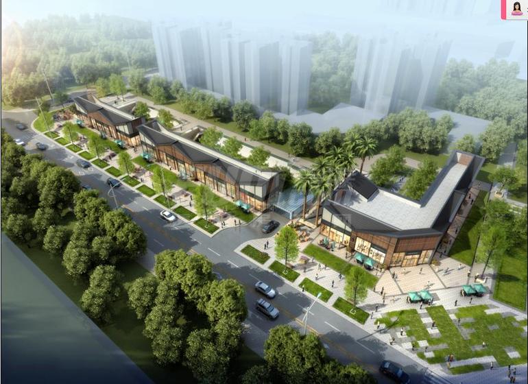 华润翡翠城5期(华润翡翠荟商业楼)总平图