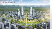 万科天府公园城配套图区位配套效果图