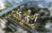 御景滨江1期效果图鸟瞰图