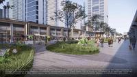 锦发南广场、锦发北广场1期效果图商业3