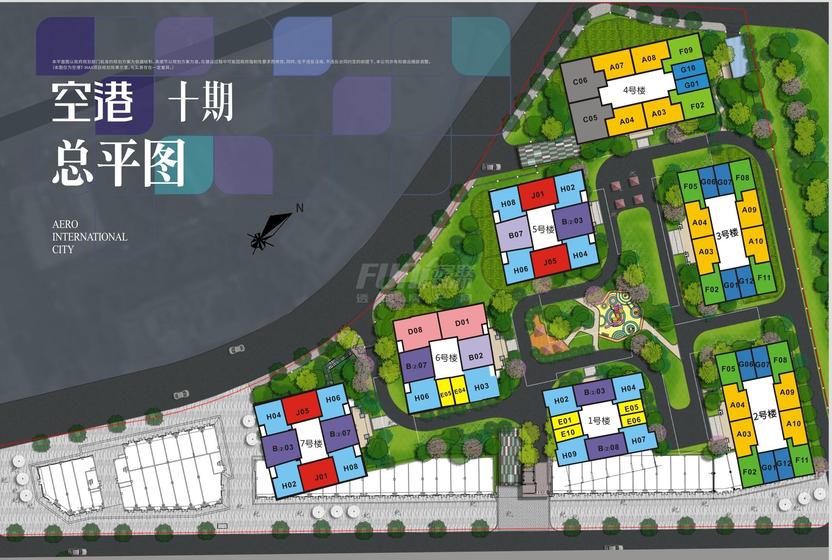 景悦城2期总平图