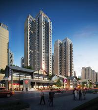 恒大岷江新城1期（恒大天府城邦）效果图项目效果图