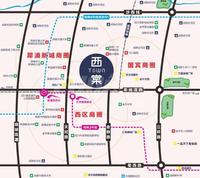 蜀鑫·西棠1期区位图区位图