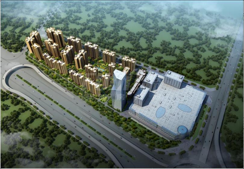 绿地世纪小区总平图