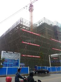 万裕摩登时代广场实景图工程进度
