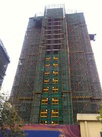 泰江兰庭实景图工程进度