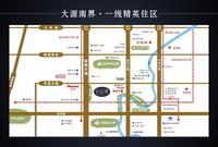 戛纳湾金棕榈区位图区位图