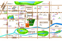 瀚城绿洲小区1期区位图区位图