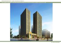 北斗七星城效果图公寓楼效果图