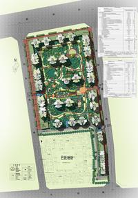 棠湖春天V客效果图总平图