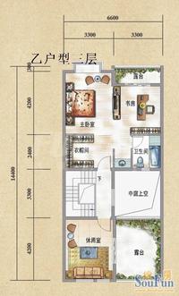 成都合院之院邸户型图乙户型三层.jpg