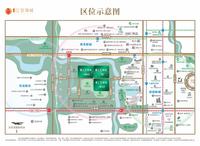 江安锦城1期区位图区位图
