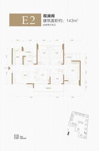 凯德世纪名邸东庭1期效果图户型图