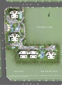 西璟天骄花园1期效果图户型与总平