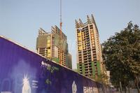 绿地之窗实景图工程进度