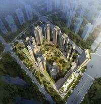 东城汇都1期效果图俯视图
