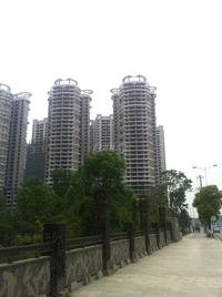 千禧河畔国际社区C区实景图2014.5.13