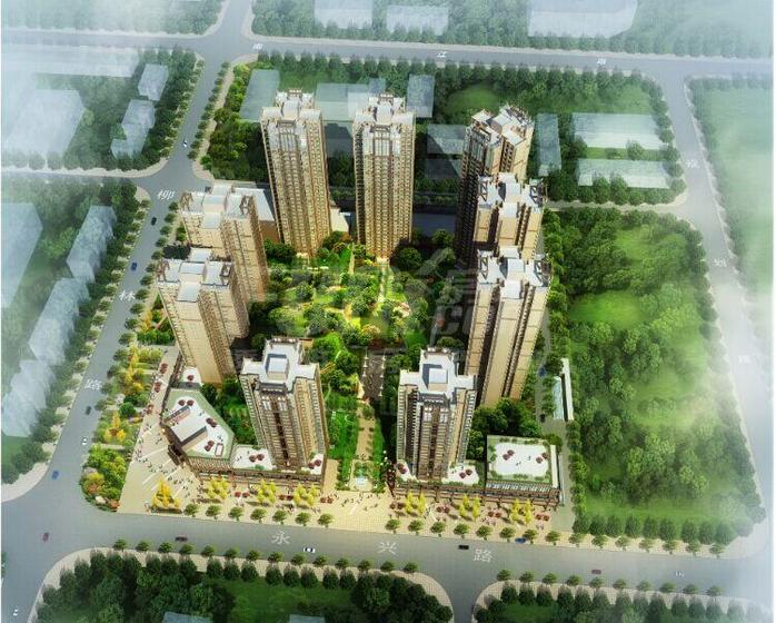 光华瑞廷1期总平图
