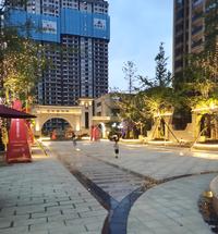 成都嘉和世纪城1期实景图小区夜景