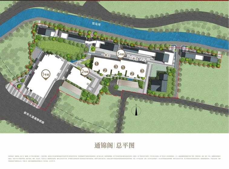 青樾西庭1期总平图