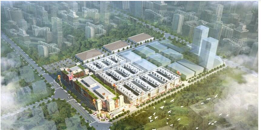家百年家居布艺纺织城总平图