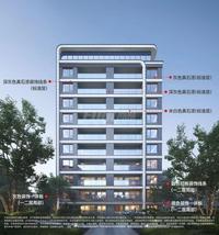 中海湖光玖里2期效果图102户型立面效果图