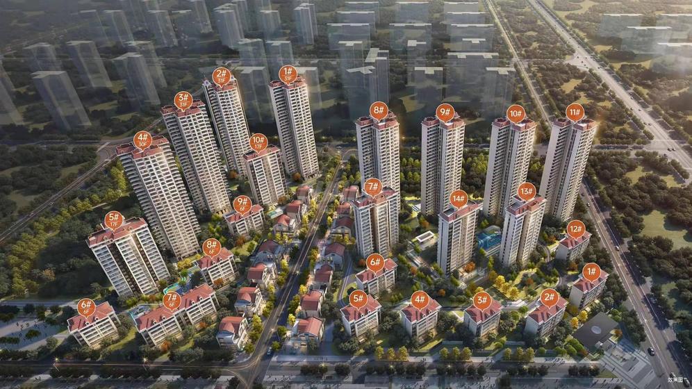 深业泰富广场1期总平图