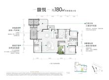 中旅金沙馥棠公馆1期4室2厅3卫180.00平户型