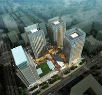雄川中心效果图鸟瞰图