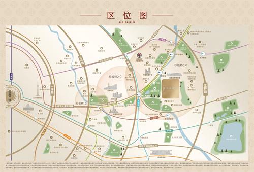 信悦府1期区位图