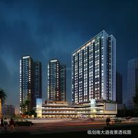 瑞华天地1期效果图外观整体效果图